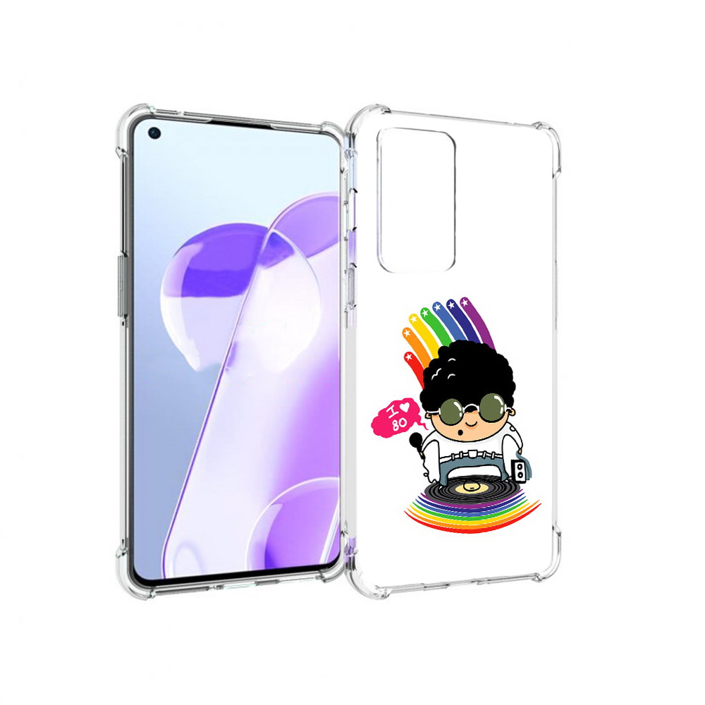 

Чехол MyPads Tocco для OnePlus 9RT Я люблю 80-е (PT172016.131.205), Прозрачный, Tocco