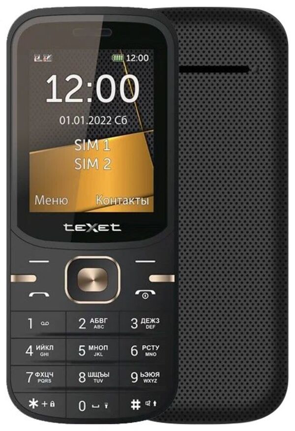 Мобильный телефон teXet TM-216 Black