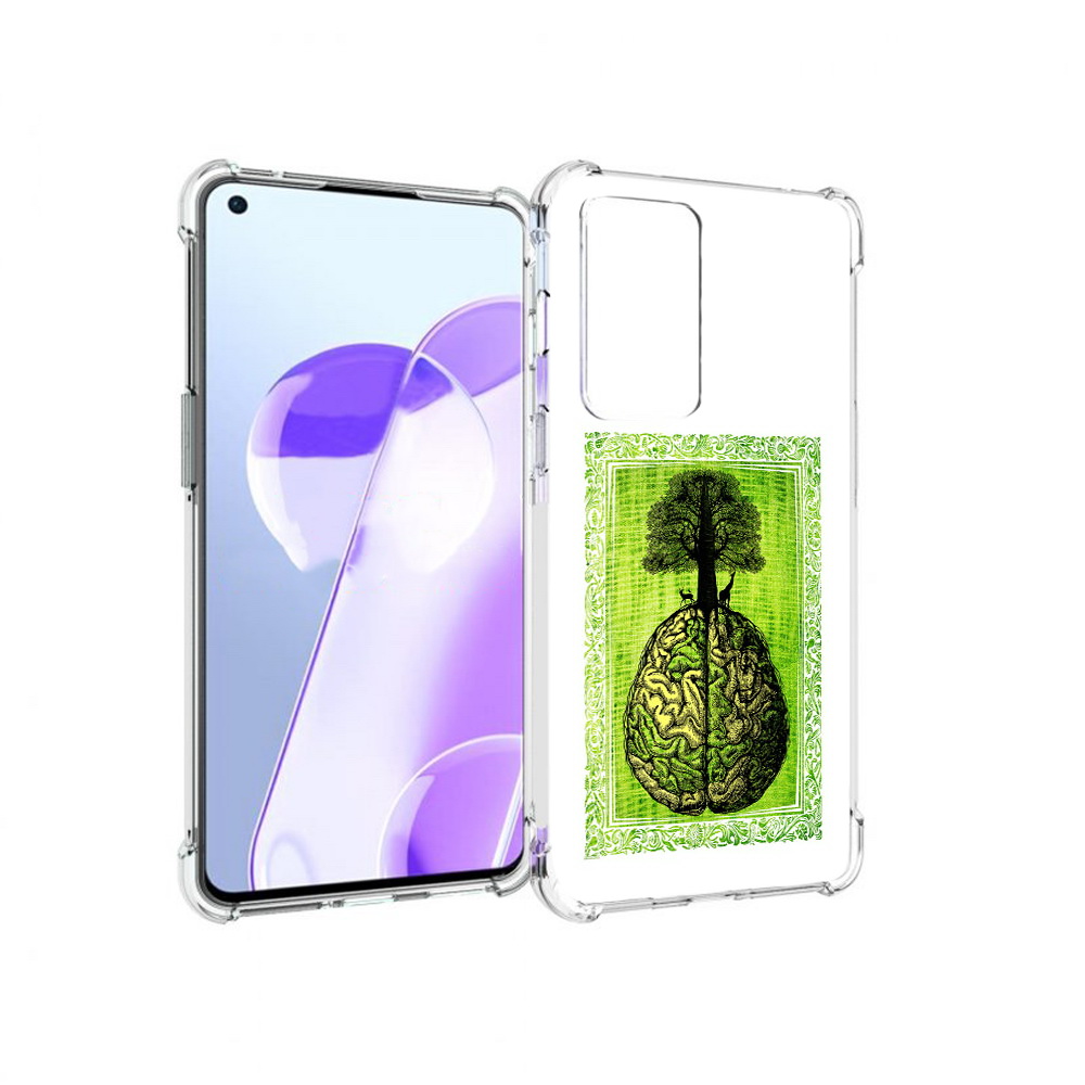 

Чехол MyPads Tocco для OnePlus 9RT абстракция здоровый мозг (PT172016.131.211), Прозрачный, Tocco