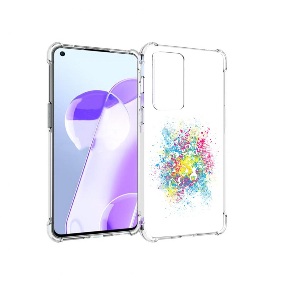 

Чехол MyPads Tocco для OnePlus 9RT акварель абстракция (PT172016.131.214), Прозрачный, Tocco