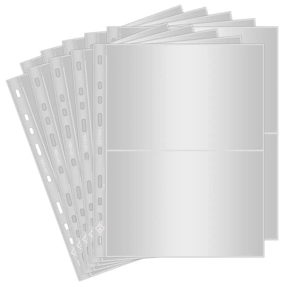 

Листы Leuchtturm309942 Optima 2C на 2 банкноты в альбом Optima