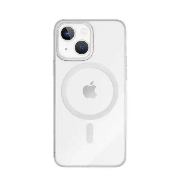 Чехол для смартфона vlp для iPhone 14 Plus Gloss Case with MagSafe, прозрачный (1053045)