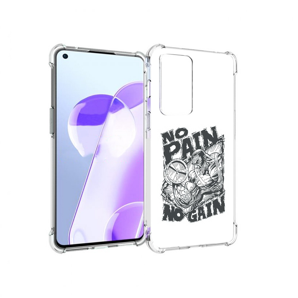 

Чехол MyPads Tocco для OnePlus 9RT бодибилдинг тяжелая работа (PT172016.131.238), Прозрачный, Tocco