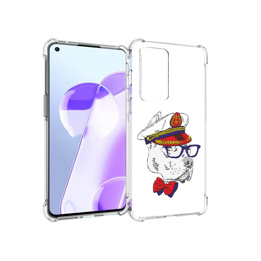 

Чехол MyPads Tocco для OnePlus 9RT бульдог (PT172016.131.251), Прозрачный, Tocco