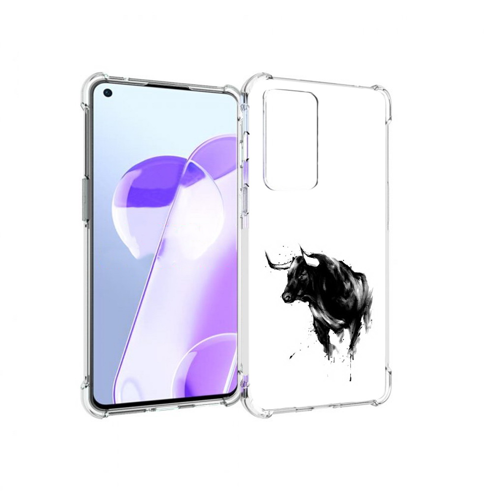 

Чехол MyPads Tocco для OnePlus 9RT бык (PT172016.131.254), Прозрачный, Tocco