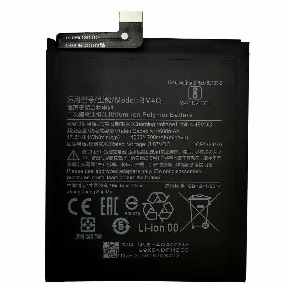 

Аккумулятор Xiaomi BM4Q для смартфона Xiaomi K30 Pro/K30 Pro Zoom черный, Xiaomi K30 Pro/K30 Pro Zoom BM4Q