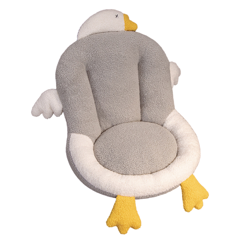 

Подушка декоративная Plush StoryСидушка на стул Гусь серый