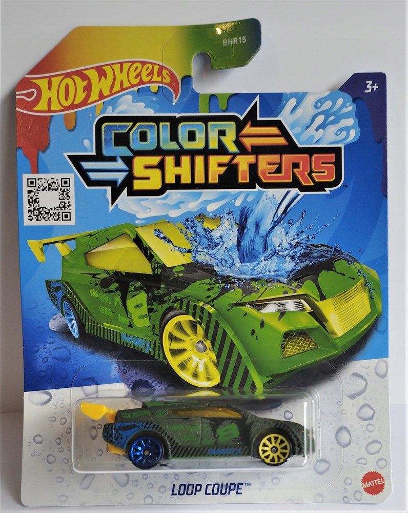 Машинка Hot Wheels Color Shifters Loop Coupe, CFM46-LA14 машинка hot wheels color shifters fish d