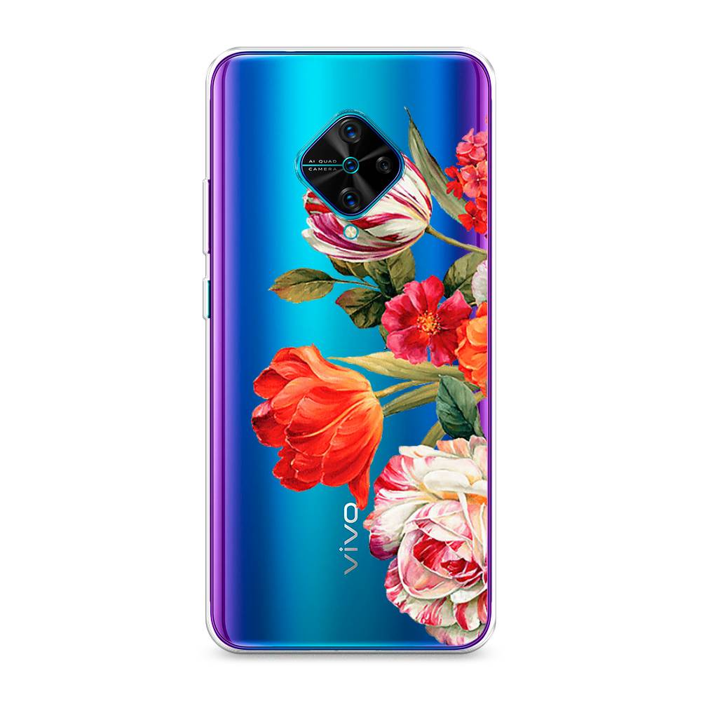 

Чехол Awog на Vivo Y9s "Весенний букет", Разноцветный, 262450-8