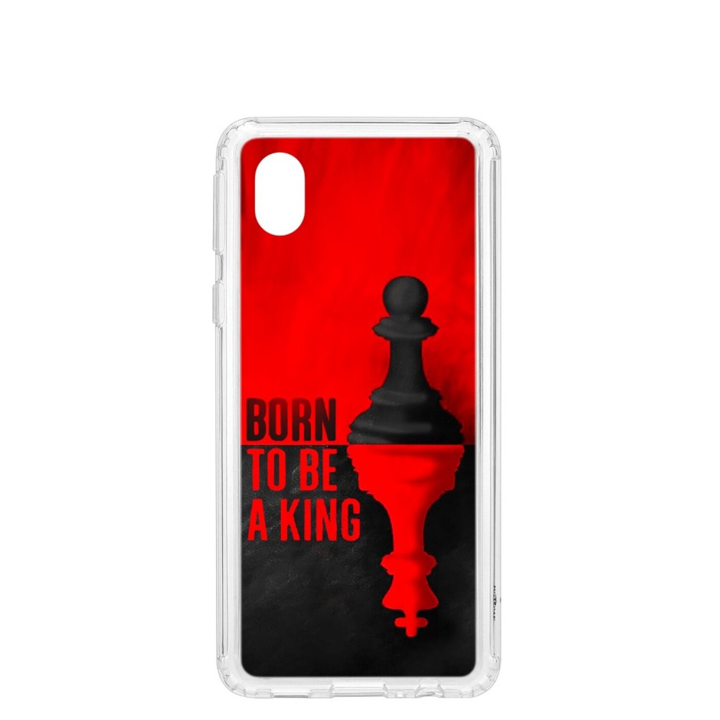 фото Чехол на samsung galaxy a01 core kruche print born to be a king кruче