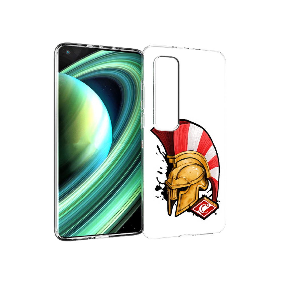 

Чехол MyPads Tocco для Xiaomi Mi 10 Ultra ФК спартак шлем (PT156404.264.185), Прозрачный, Tocco