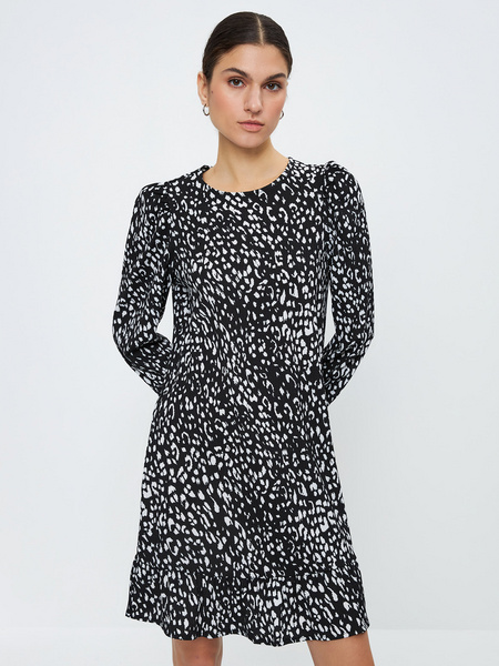 

Платье женское ZARINA 3123016516 черное XL, Черный, 3123016516