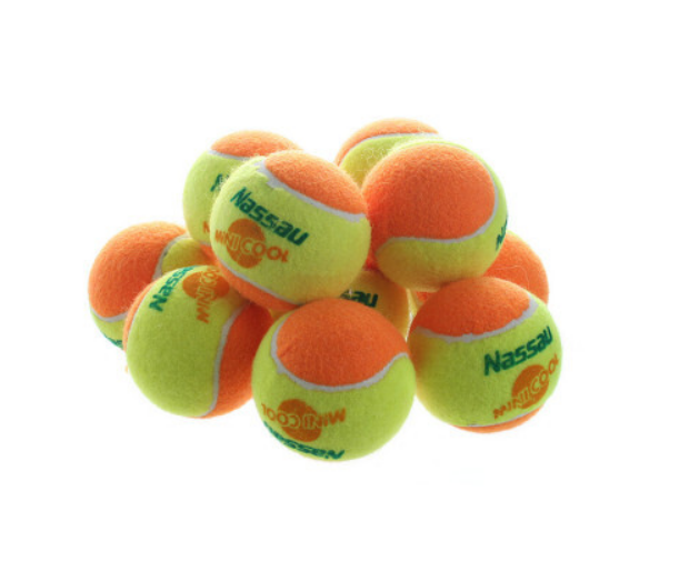 Теннисные мячи Nassau Orange Stage 2 Mini Cool, 60 шт