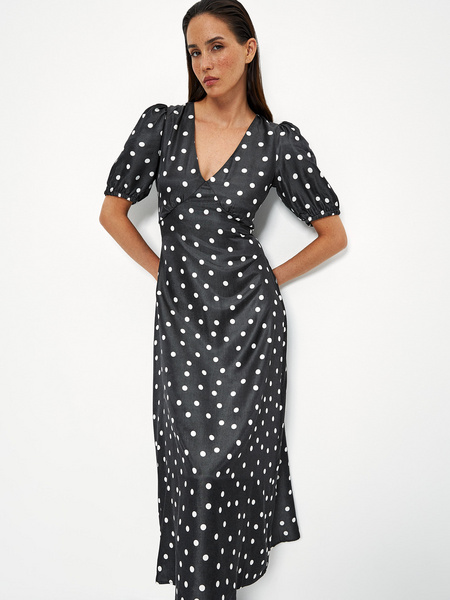 

Платье женское ZARINA 3123020530 черное XL, Черный, 3123020530