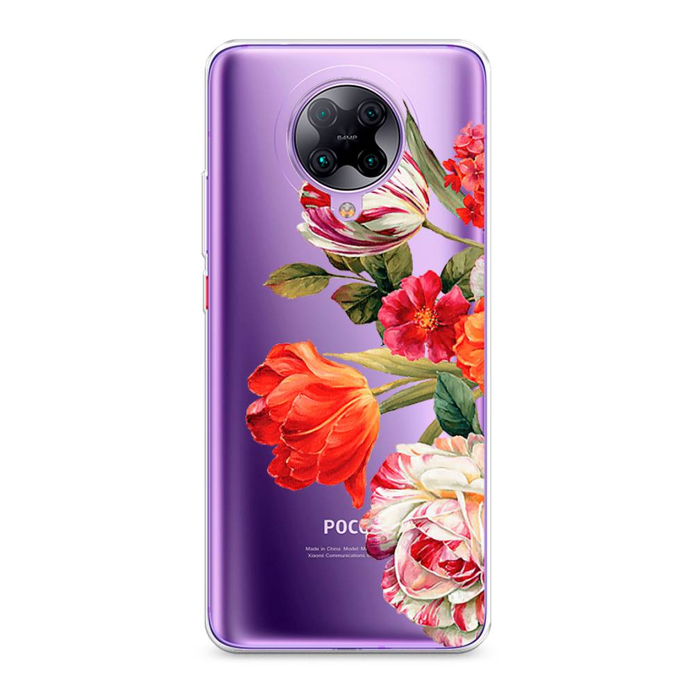 

Чехол Awog на Poco F2 Pro/Redmi K30 Pro "Весенний букет", Разноцветный, 37050-8