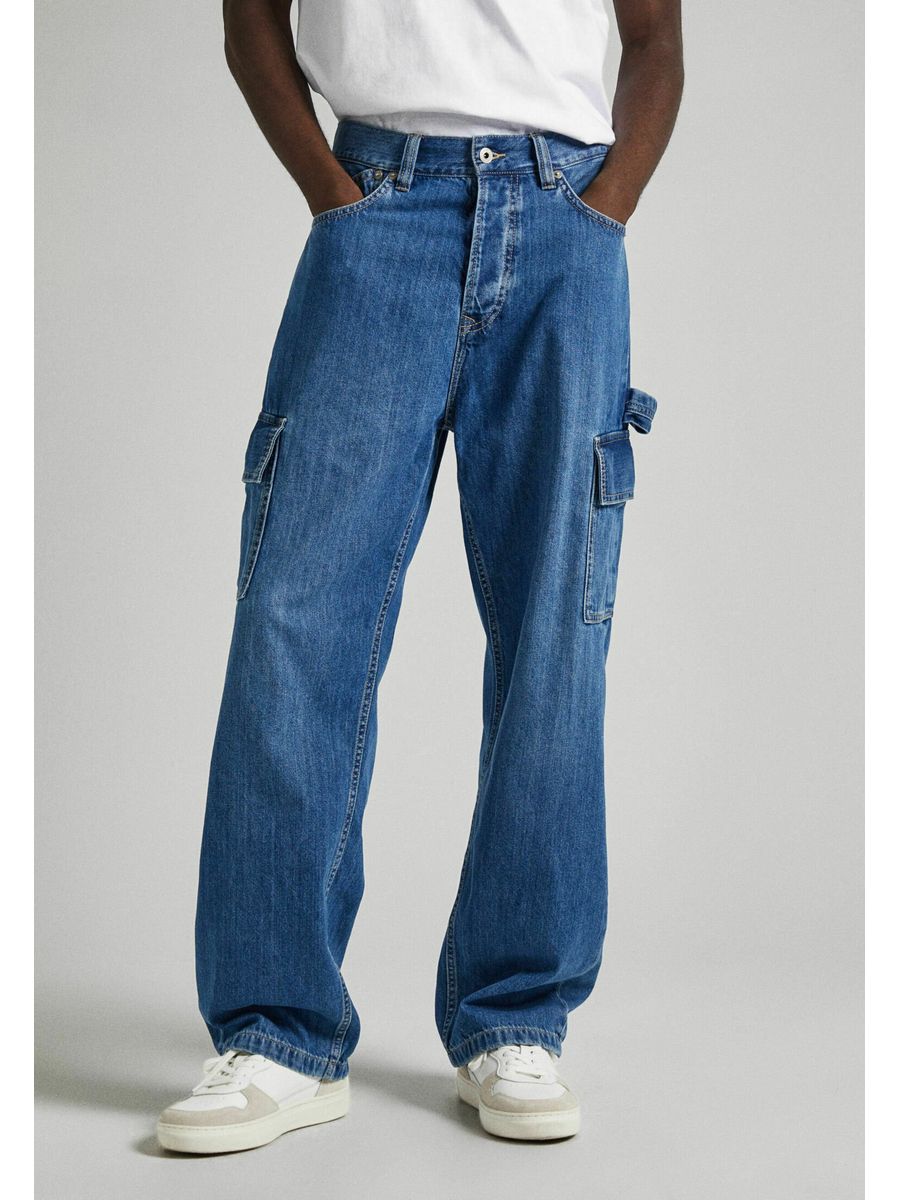 

Джинсы мужские Pepe Jeans London PE122G0PR синие 32/32, Синий, PE122G0PR