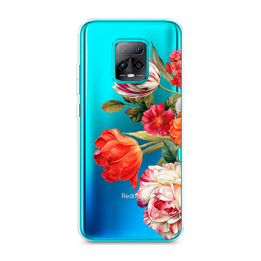 

Чехол Awog на Xiaomi Redmi 10X Pro 5G "Весенний букет", Разноцветный, 38650-8