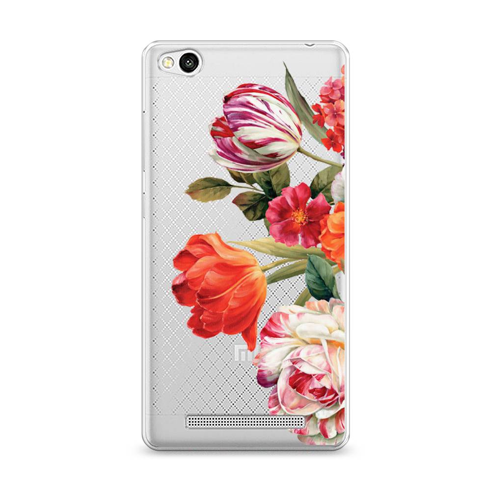 

Чехол Awog на Xiaomi Redmi 3 "Весенний букет", Разноцветный, 30850-8