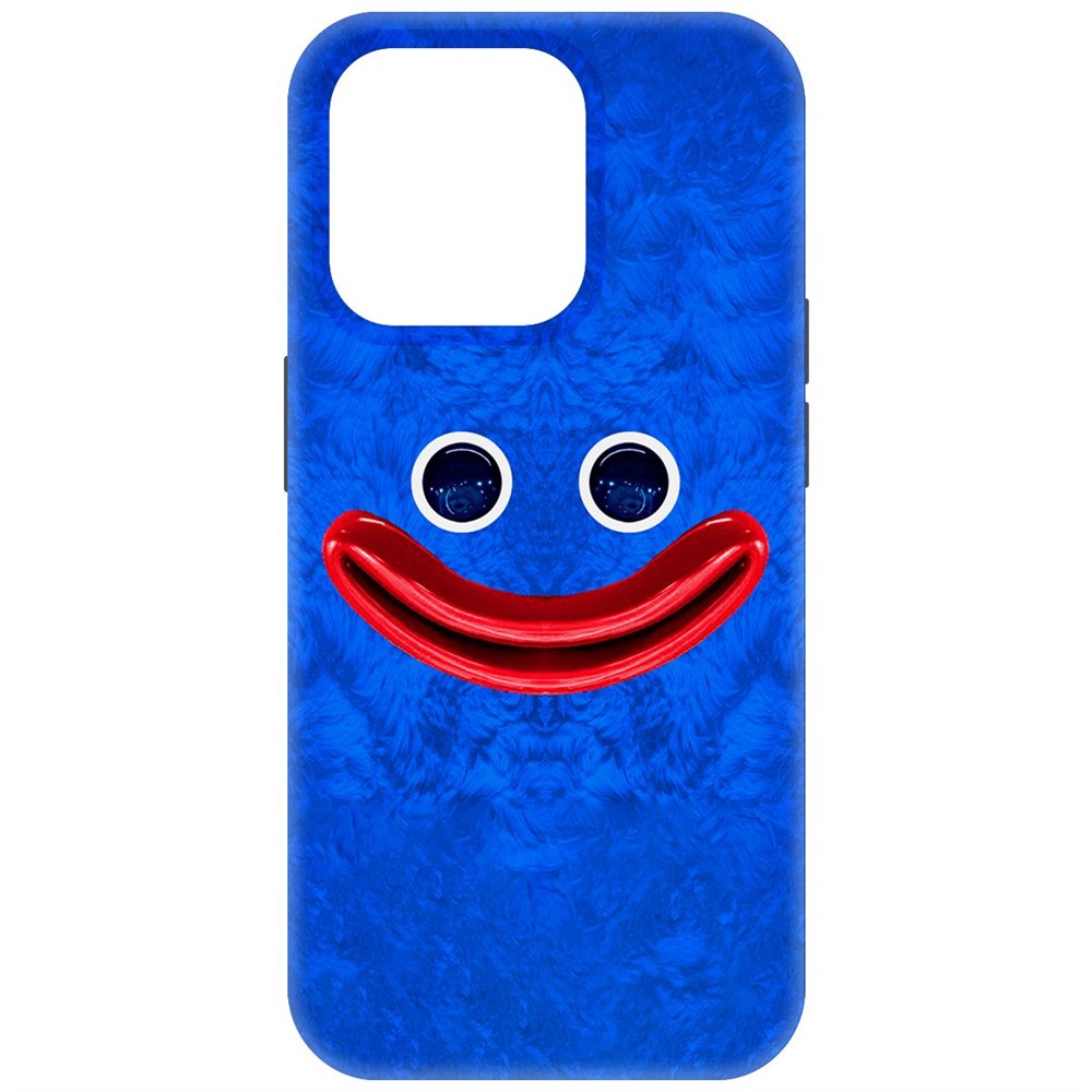 

Чехол-накладка Krutoff Soft Case Хаги Ваги - Веселый Хаги Ваги для iPhone 15 Pro черный
