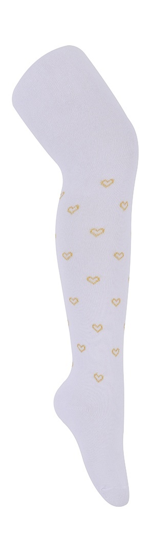 

Колготки детские Daniele Patrici A74093, белый, золотой,, Белый;золотистый, A74093