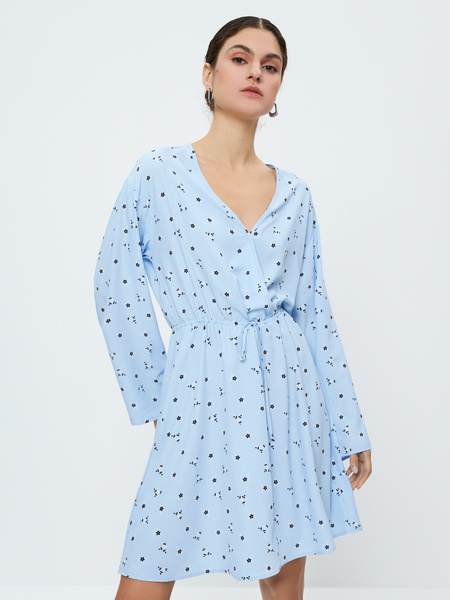 

Платье женское ZARINA 3123008508 голубое S, 3123008508