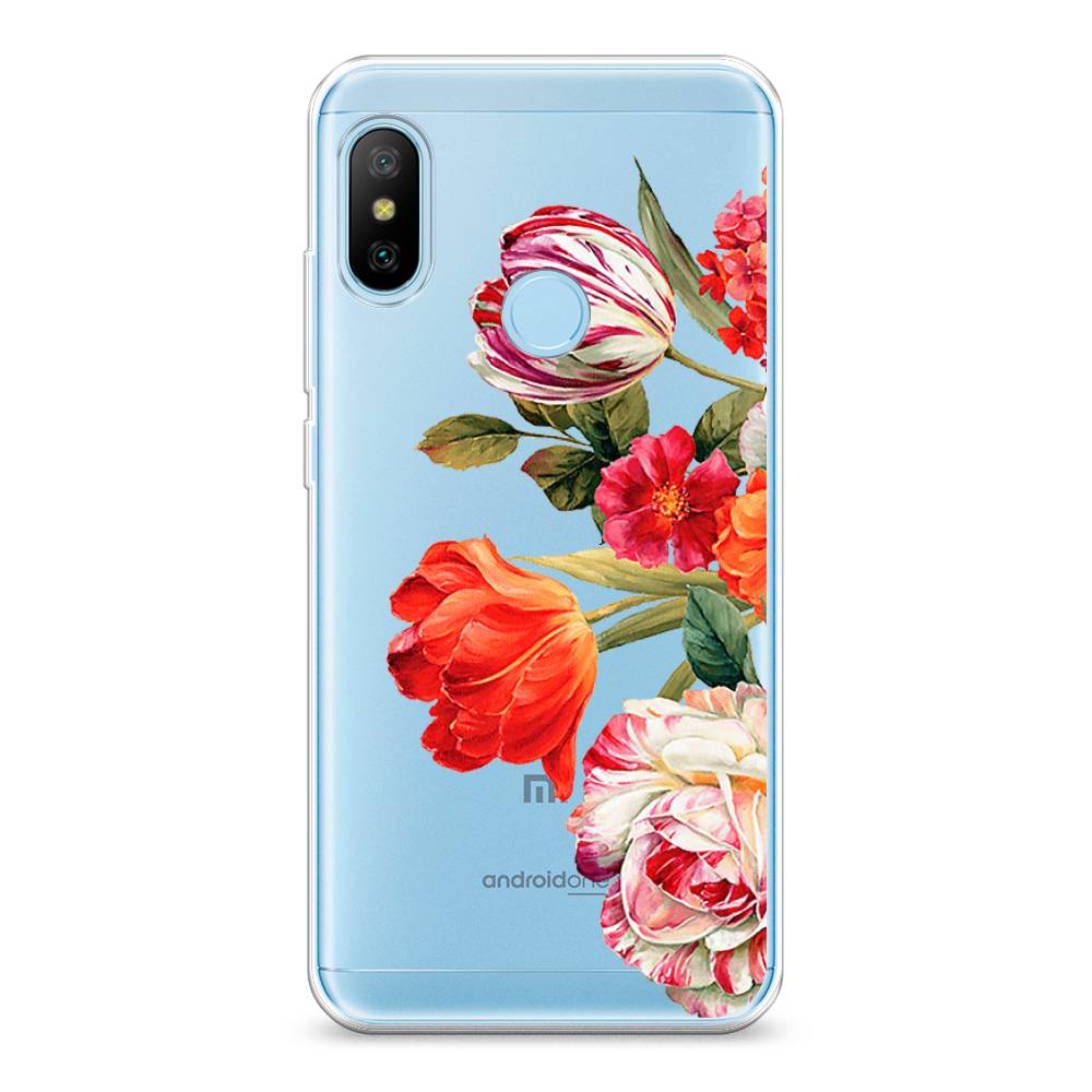 

Чехол Awog на Xiaomi Redmi 6 Pro/6 Plus/Mi A2 Lite "Весенний букет", Разноцветный, 33950-8