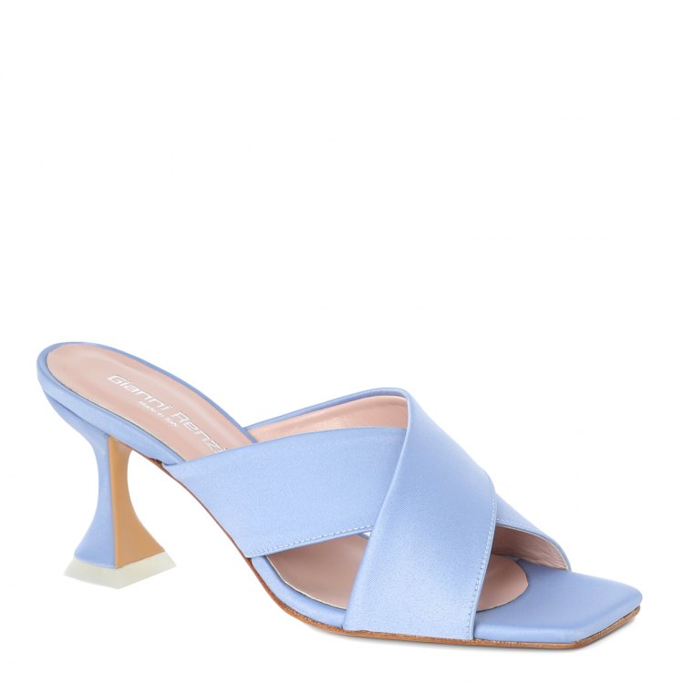 

Мюли женские GIANNI RENZI GR3027_2773910 голубые 38 EU, GR3027_2773910