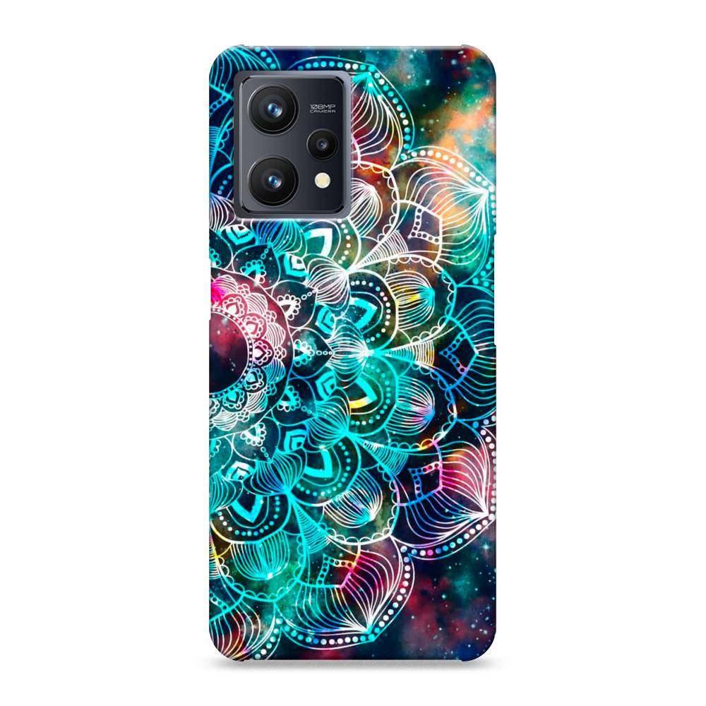 

Пластиковый чехол "Мандала космос" на Realme 9 Pro Plus, 258720-3