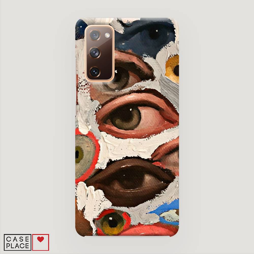 

Пластиковый чехол "Глаза масляная живопись" на Samsung Galaxy S20 FE, 2101320-5