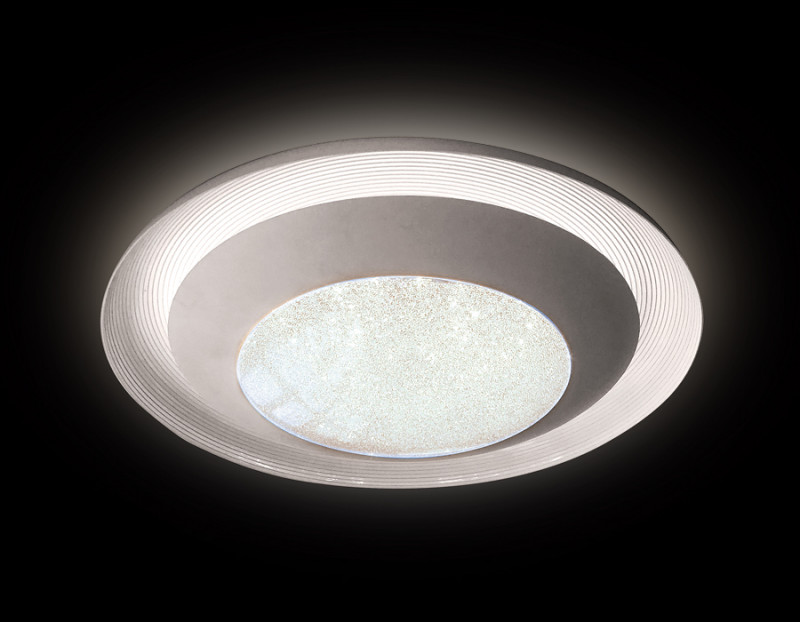 

Накладная люстра Ambrella Light FS1260 WH/SD 48W D500