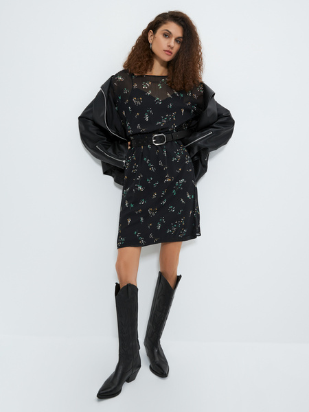 

Платье женское ZARINA 3123003503 черное XS, Черный, 3123003503