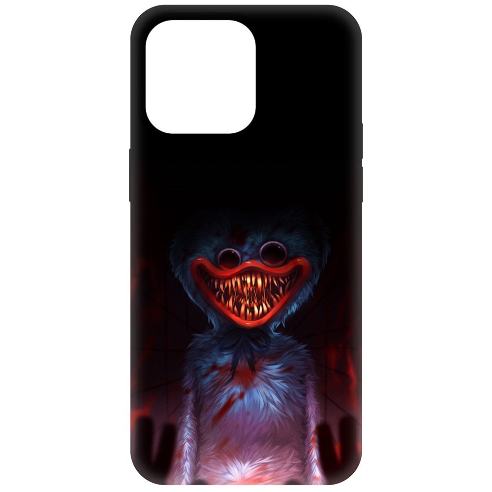 

Чехол-накладка Krutoff Soft Case Атака Хаги Ваги для iPhone 15 Pro Max черный
