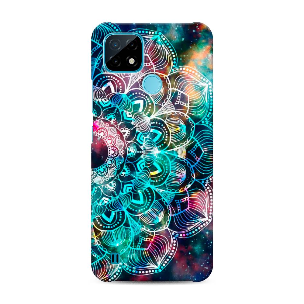 

Пластиковый чехол "Мандала космос" на Realme C21, 254920-3