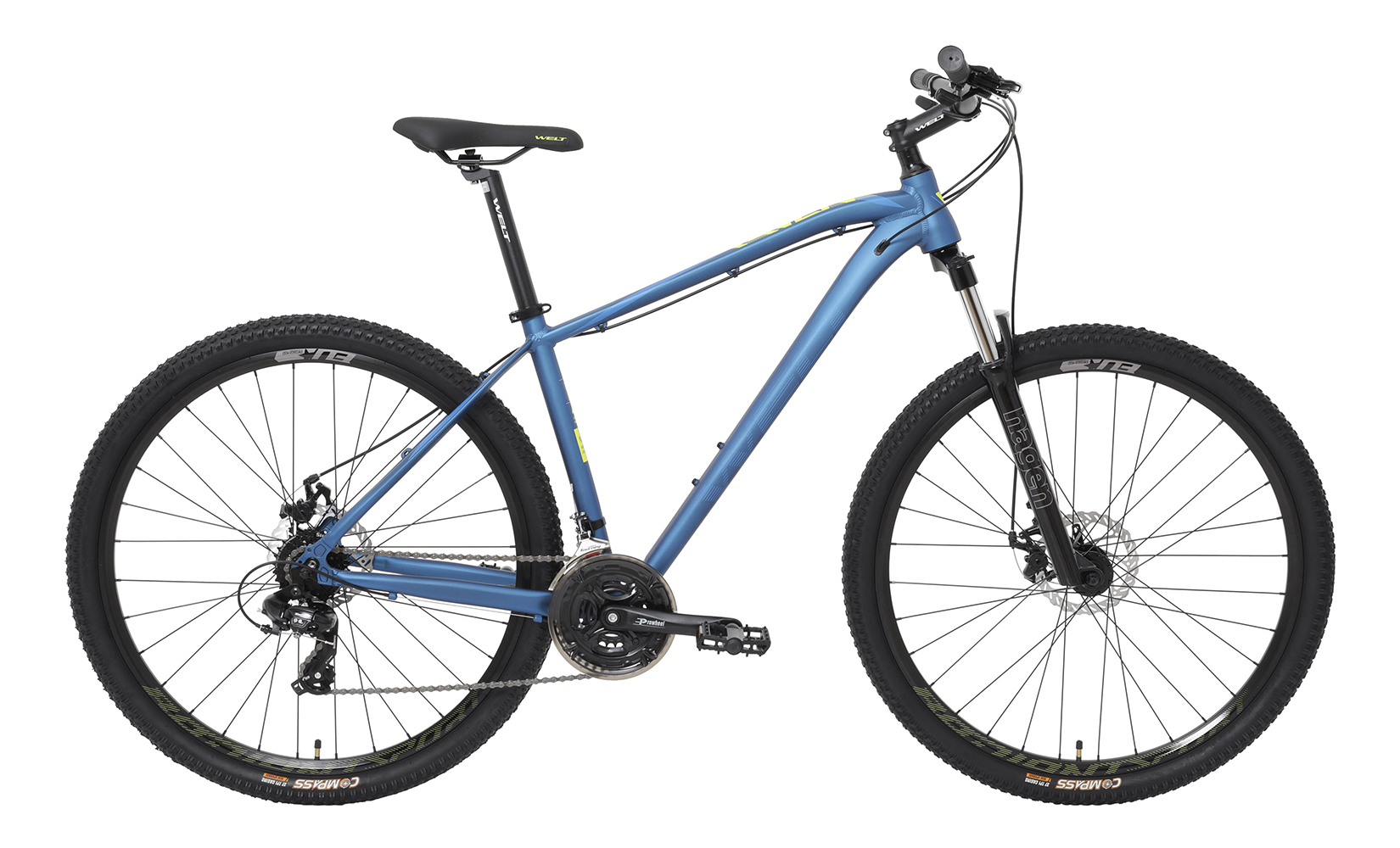 

Велосипед Welt Raven 1.0 D 27 2024, SteelBlue/SteelBlue, M, Raven 1.0 D 27 (2024)
