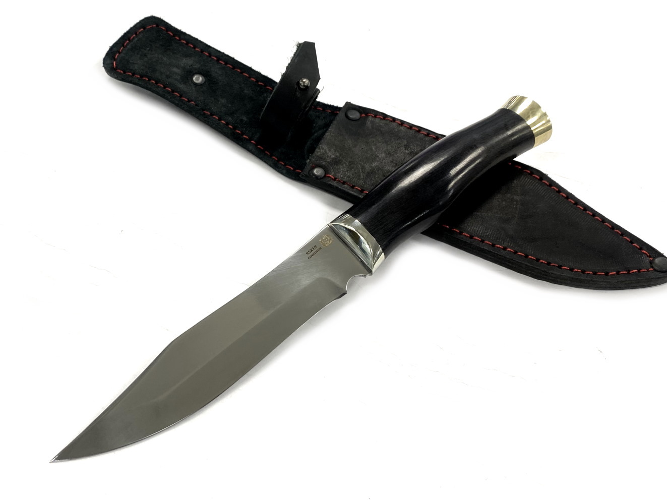 Нож Мастерская Сковородихина Военный Смерч, 95Х18, черный граб
