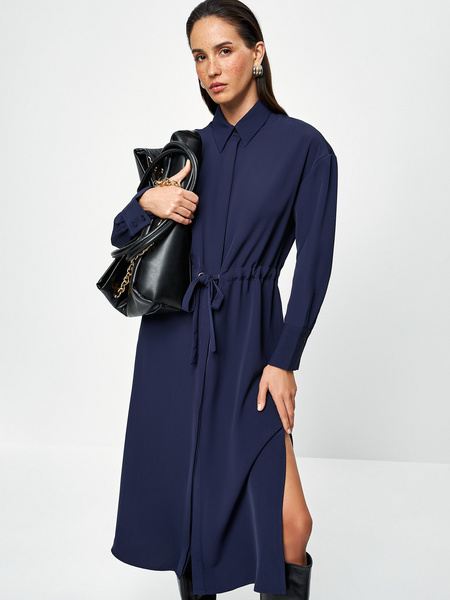 

Платье женское ZARINA 3122020527 синее XS, Синий, 3122020527