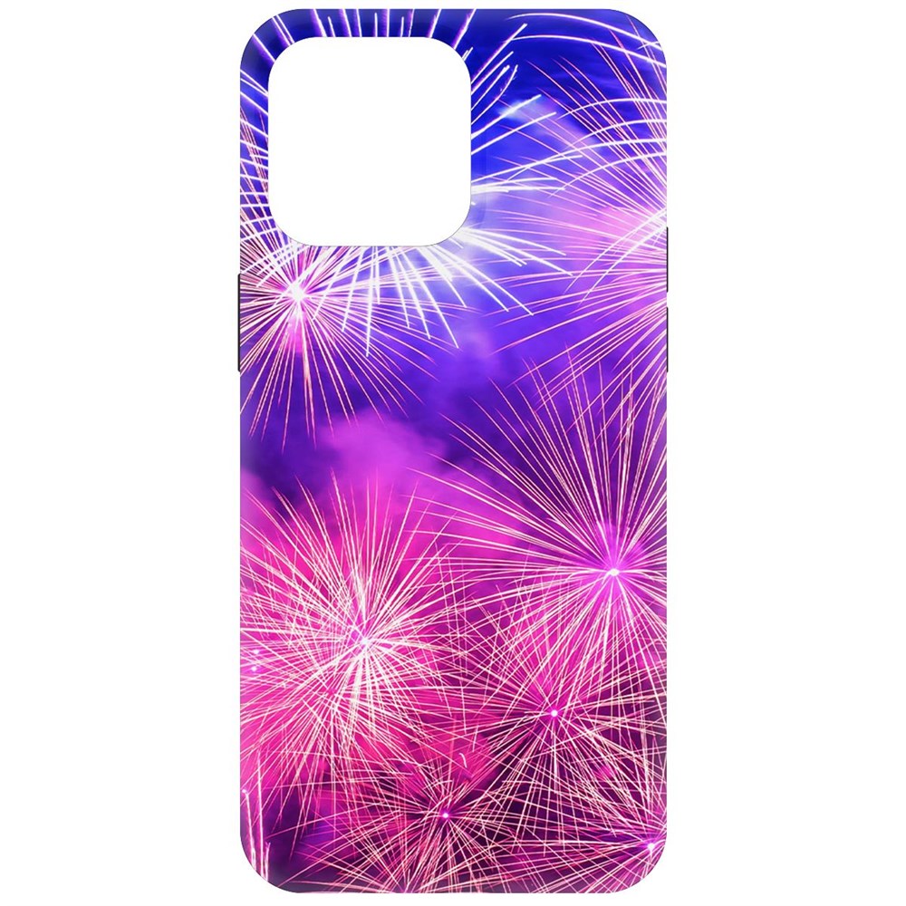 

Чехол-накладка Krutoff Soft Case Салют для iPhone 15 Pro Max черный