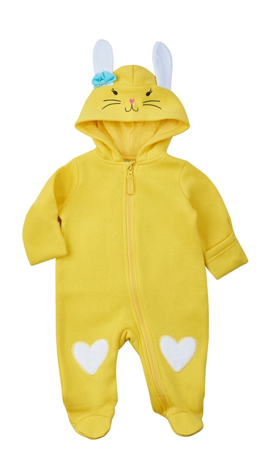 

Комбинезон детский Kari Baby SS24B077, желтый, 56, SS24B077