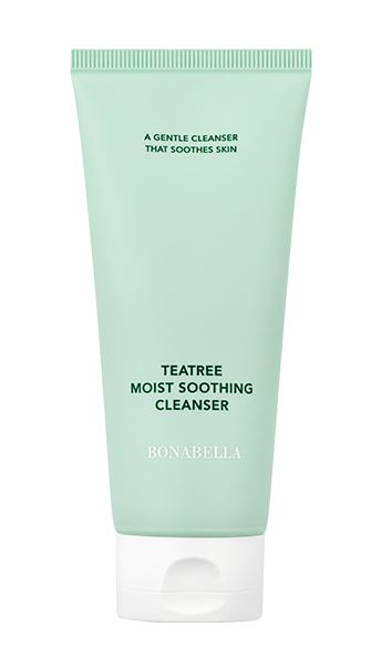 фото Пенка для умывания bonabella с экстрактом чайного дерева teatree moist soothing cleanser