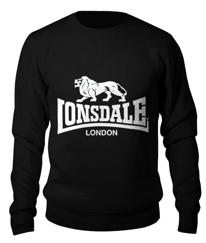 

Свитшот унисекс Printio Lonsdale london черный XS, Lonsdale london