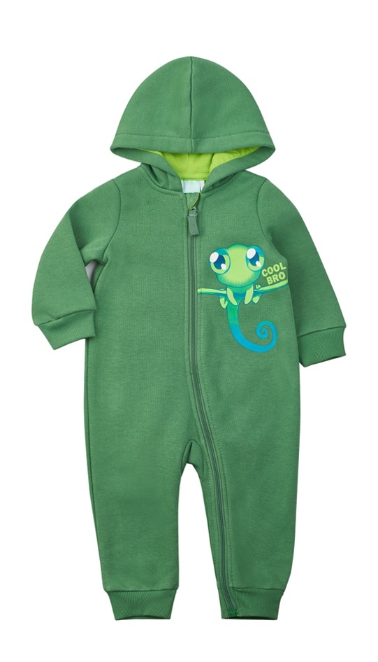 

Комбинезон детский Kari Baby SS24B063, хаки, 68, SS24B063