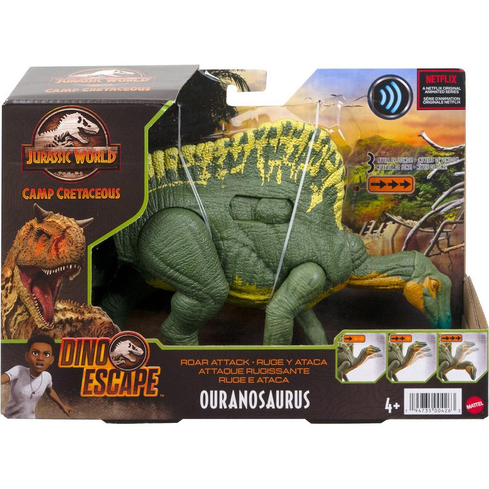 фото Фигурка mattel jurassic world® рычащий динозавр gwd06 ouranosaurus