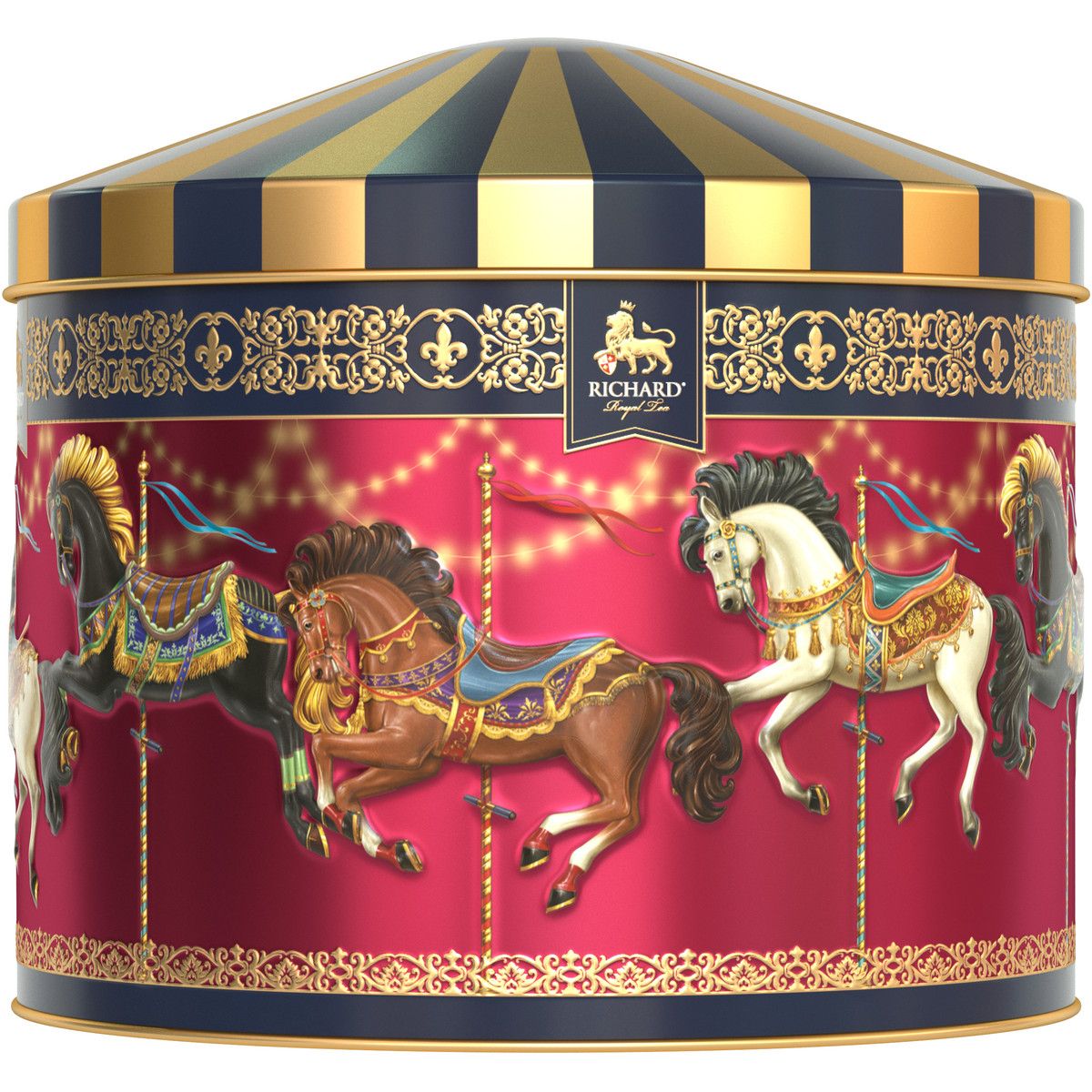 

Чай черный Richard "Royal Merry-Go-Round | Рубиновый", крупнолистовой, 100 г