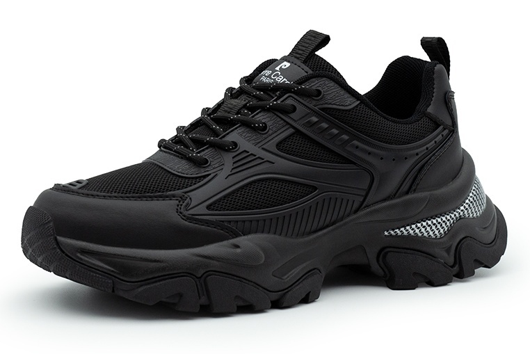 

Кроссовки женские Pierre Cardin K2850-24 черные 37 RU, Черный, K2850-24