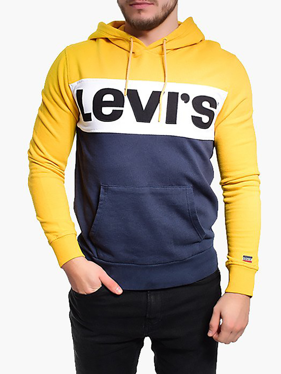 фото Худи женское levi's lev00052 желтое m