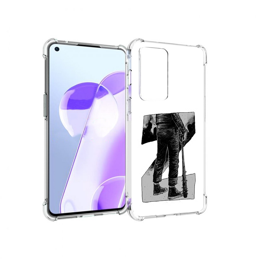

Чехол MyPads Tocco для OnePlus 9RT воин черно белый (PT172016.131.265), Tocco