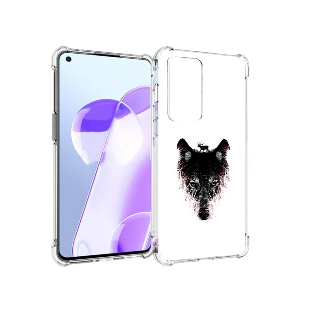 

Чехол MyPads Tocco для OnePlus 9RT волк в траве (PT172016.131.267), Прозрачный, Tocco