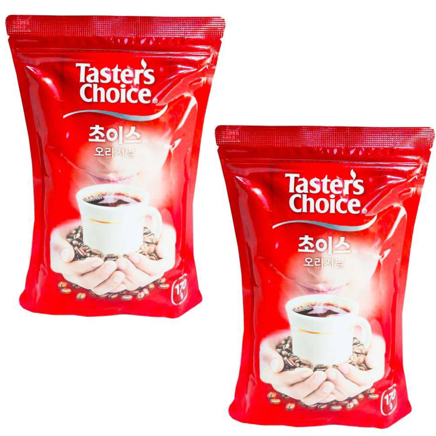 Кофе растворимый tasters choice 170 грамм 2 штуки