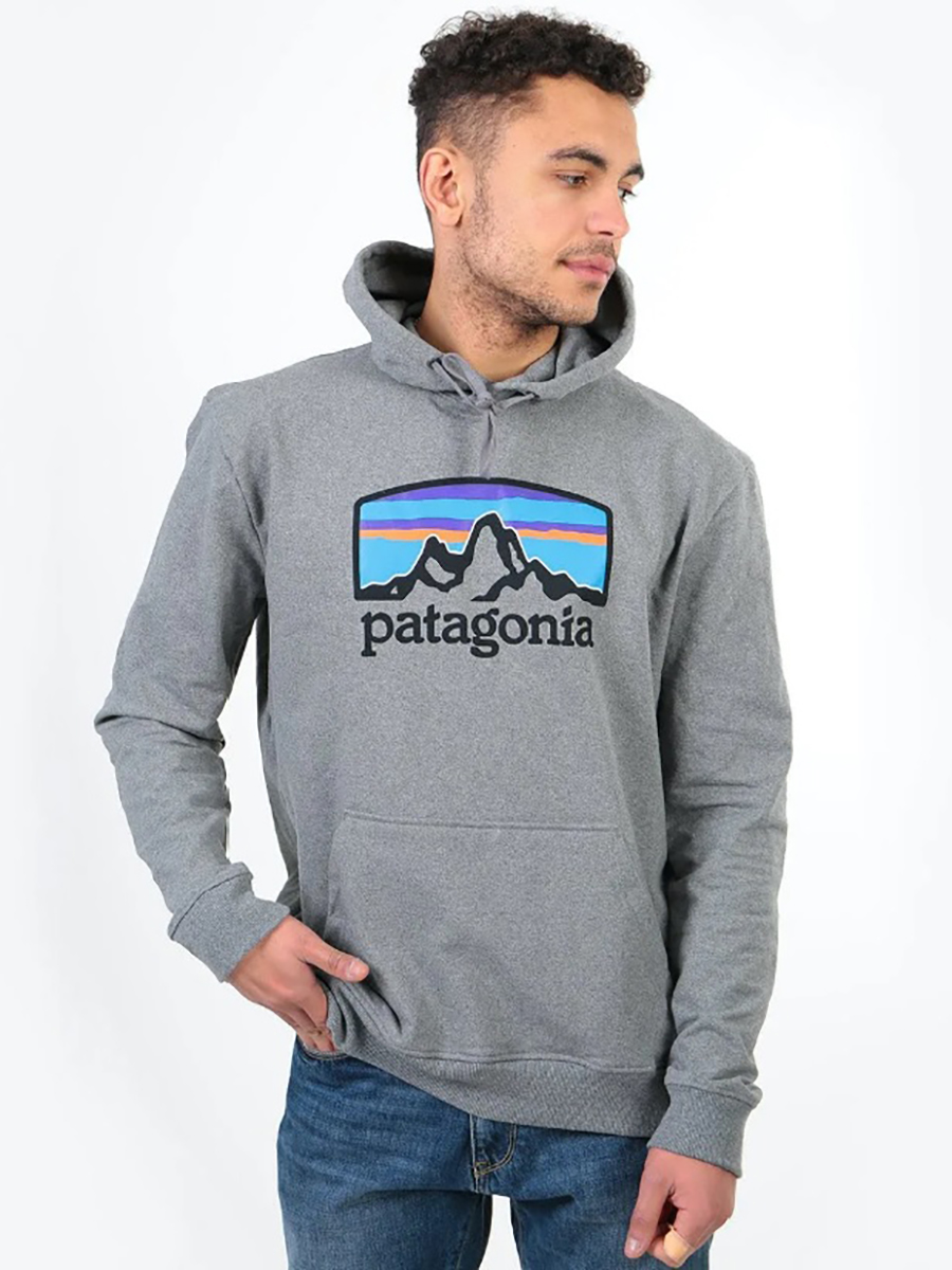 Худи женское Patagonia 39539-GLH серое S