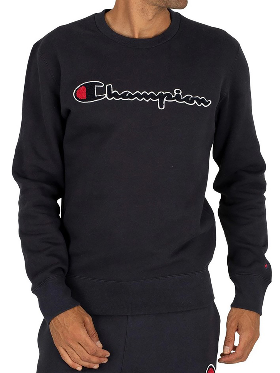 

Свитшот женский Champion 213511-NBK черный M, 213511-NBK